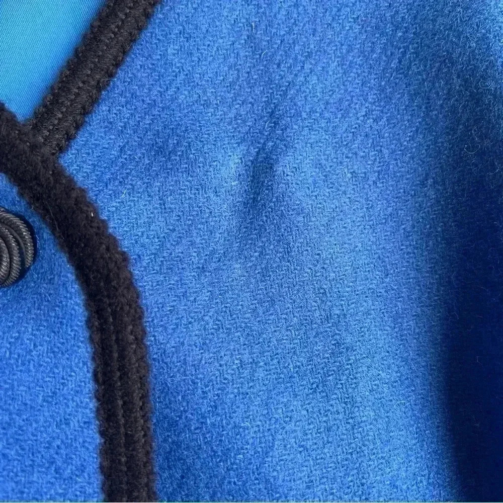 Pendleton vintage jacket - 100% wool made in the USA - blue and black - size 12 - Picture 11 of 13